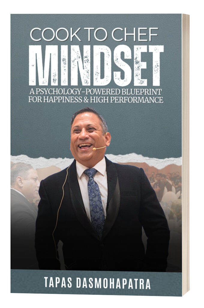 Cook to chef mindset by tapas dasmohapatra